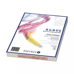Papyrus, PAPYRUS Zeichenpapier A3 88020012 140g, kariert 5mm 100 Blatt