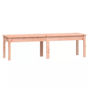 vidaXL, vidaXL Gartenbank 2-Sitzer 159,5x44x45 cm Massivholz Douglasie