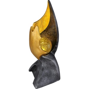 mutoni light, Solarleuchte Kunststoff braun 1xLED, Solarleuchte Kunststoff braun 1xLED amber braun