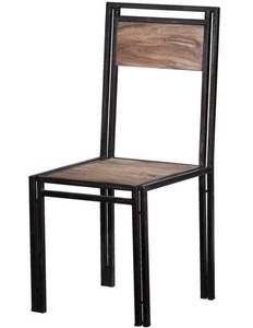 mutoni living, Holzstuhl Natural Factory natur antikschwarz, 