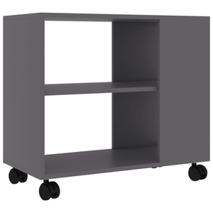 Diverse Hardware, Beistelltisch Grau 70 x 35 x 55 cm Spanplatte, vidaXL Beistelltisch Grau 70x35x55 cm Holzwerkstoff