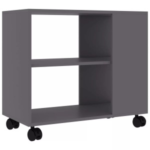 Diverse Hardware, Beistelltisch Grau 70 x 35 x 55 cm Spanplatte, vidaXL Beistelltisch Grau 70x35x55 cm Holzwerkstoff