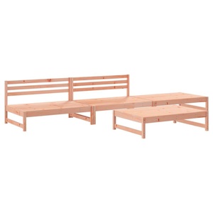 vidaXL, vidaXL 4-tlg. Garten-Lounge-Set Massivholz Douglasie, vidaXL 4-tlg. Garten-Lounge-Set Massivholz Douglasie