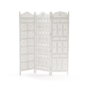 SO'HOME, Paravent Aima Unisex Weiss ONE SIZE, La Redoute Intérieurs - Paravent Aima, One Size, Weiss