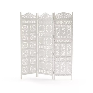 SO'HOME, Paravent Aima Unisex Weiss ONE SIZE, La Redoute Intérieurs - Paravent Aima, One Size, Weiss