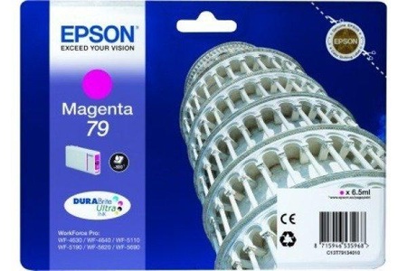 Epson, Epson T791340 Magenta Tintenpatrone, Epson Tintenpatrone, rot, C13T791340, (800 Seiten)