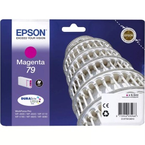 Epson, Epson T791340 Magenta Tintenpatrone, Epson Tintenpatrone, rot, C13T791340, (800 Seiten)