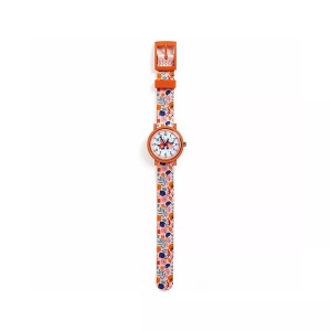 DJECO, Djeco Armbanduhr Blumen, Djeco - Montre fleurs, One Size