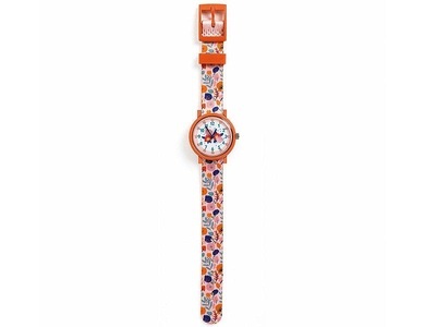 DJECO, Djeco Armbanduhr Blumen, Djeco - Montre fleurs, One Size