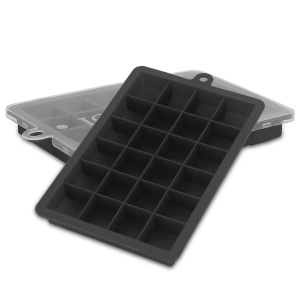 Intirilife, Intirilife - 2x Eiswürfelformen, Schwarz