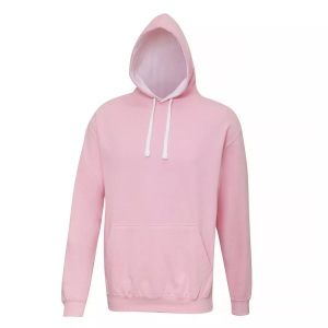Awdis, Kapuzenpullover Kapuzensweatshirt Damen Pink M, AWDis - Kapuzenpullover KapuzenSweatshirt, für Damen, Pink, Größe M