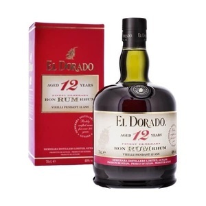 Demerara Distillers Ltd., EL DORADO Rum 12 Years 70 cl / 40 % Guyana, 12 years 12 years