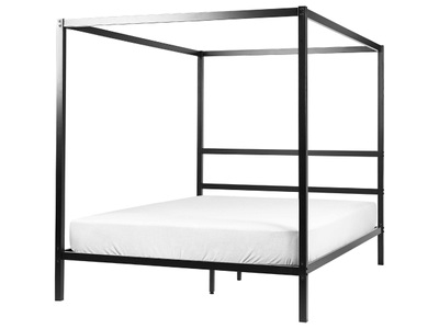 Beliani, Bett mit Lattenrost aus Metall Modern LESTARDS Bett mit Lattenrost aus Metall Modern LESTARDS