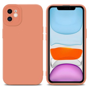 Cadorabo, Hülle für Apple iPhone 11 TPU Silikon, Cadorabo - Hülle für Apple iPhone 11 TPU Silikon, Hellorange