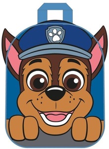 Undercover, UNDERCOVER Plüsch-Rucksack Chase PPAT7810 Paw Patrol, UNDERCOVER Kinderrucksack »Paw Patrol, Chase«, Frontseite aus Plüsch