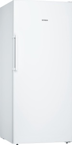 Siemens, SIEMENS GS51NDWCV Gefrierschrank (freistehend, EEK C, 290 l Nutzinhalt, NoFrost, Display, 5 Schubladen, 161 cm hoch, 70 cm breit), Siemens iQ500, Freistehender Gefrierschrank, 161 x 70 cm, Weiß, GS51NDWCV