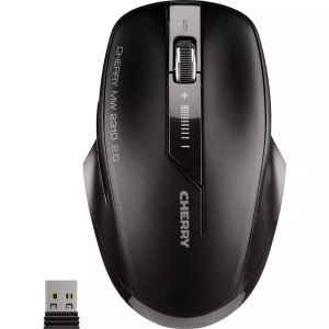 Cherry, CHERRY MW2310 2.0 Funk-Maus Optisch Schwarz, Cherry MW 2310 2.0 - Maus (Schwarz)