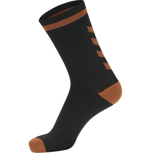 Hummel, Socken Elite Indoor Low Herren Schwarz / Orange 46-48, Hummel - socken elite indoor low, für Herren, Schwarz / Orange, Größe 46-48
