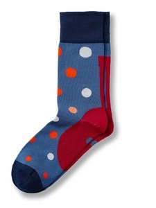 Blacksocks, Funky Sixty-seven (6 Paar) Herren Blau 40-41, 