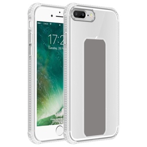 Cadorabo, Hülle für Apple iPhone 7 PLUS 7S PLUS 8 PLUS mit Halterung und Standfunktion, Cadorabo - Hülle für Apple iPhone 7 PLUS 7S 8 mit Halterung und Standfunktion, Grau