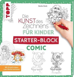 Frech, Die Kunst des Zeichnens für Kinder Starter-Block - Comic, Die Kunst des Zeichnens für Kinder Starter-Block - Comic