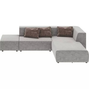 Kare Design, Ecksofa Infinity Vegas grau 337, KARE Design - Ecksofa Infinity Vegas 337, One Size, Grün