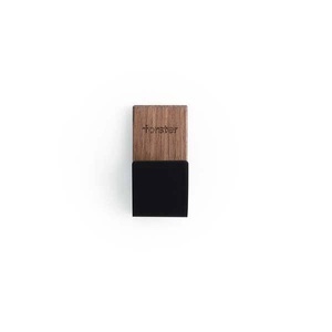 Forster Home, Magnetischer Haken Rechteckig Walnuss Magnetischer Haken Rechteckig Walnuss, 