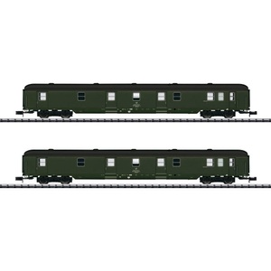 MiniTrix, MiniTrix T15311 N 2er-Set Postwagen der DR, 