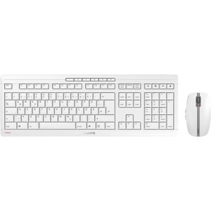 Cherry, STREAM DESKTOP RECHARGE, Desktop-Set, Cherry - Tastatur, Maus-Set, Taubengrau