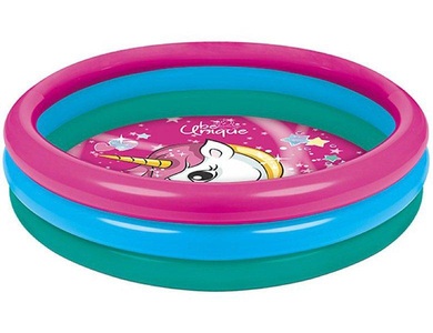Mondo, Mondo Einhorn 3-Ring Pool 100cm, Mondo - 3-Ring Pool Einhorn (100cm), One Size