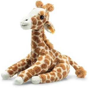 Steiff, Steiff Soft Cuddly Friends Giraffe Gina hellbraun gefleckt, 25 cm, 
