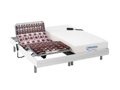 DREAMEA, Matratzen elektrischer Lattenrost Matratzen elektrischer Lattenrost, DREAMEA - Matratzen elektrischer Lattenrost, 90x200 cm, Weiss