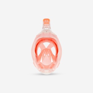 SUBEA, Schnorchelmaske Damenherren - Easybreath 500 Koralle Damen Rosa M, 