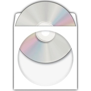 HERMA, Herma 1140 CD Envelope Case Adhesive 100Pcs - Papierhüllen (Weiss), HERMA - Hülle CD/DVD Hüllen aus Papier