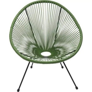 Kare Design, Sessel Acapulco Grün, KARE Design - Sessel Acapulco Grün, One Size, Grün