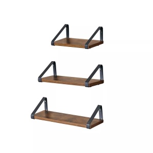 home24, home24 Wandboard Crossville (3er-Set), Vasagle Wandregal »3er Set, Metall«