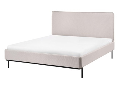 Beliani, Bett mit Lattenrost aus Polyester Modern CORIO Bett mit Lattenrost aus Polyester Modern CORIO