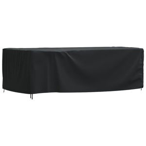 vidaXL, vidaXL Gartenmöbel-Abdeckung Schwarz 229x113x73 cm Wasserdicht 420D, vidaXL Gartenmöbel-Abdeckung Schwarz 229x113x73 cm Wasserdicht 420D