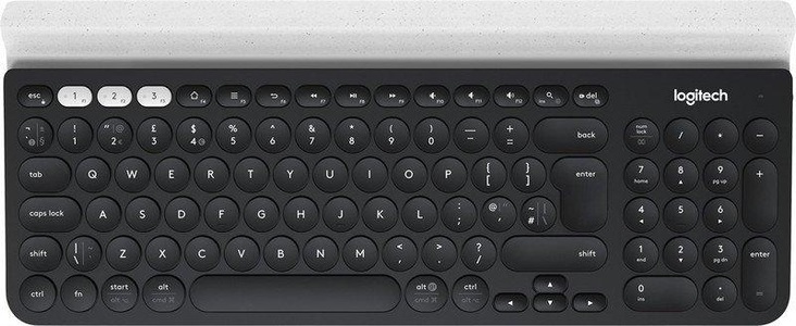 Logitech, Logitech K780 Tastatur (US-englische Ausführung), Logitech - K780 Multi-Device Wireless Keyboard US-International, Grau