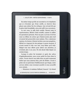 undefined, Rakuten Kobo Sage eBook-Reader Touchscreen 32 GB WLAN Schwarz, Kobo Sage eBook Reader Schwarz