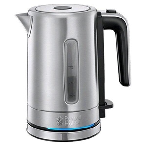 RUSSELL HOBBS, Russell Hobbs 24190-70 Compact Home Mini - Wasserkocher (Edelstahl), Russell Hobbs Compact Home 24190-70 Mini Wasserkocher