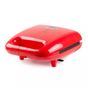 Domo, DOMO Snack Party 5in1 Sandwich-Toaster Cool-Touch-Gehäuse, Antihaftbeschichtung Rot, Domo, Kontaktgrill, Domo DO9242W Kontaktgrill, Produkte & Wohnen