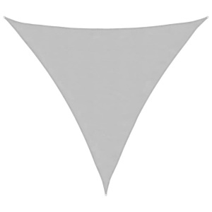 vidaXL, vidaXL Sonnensegel Hellgrau 2x2x2 m 100% Polyester Oxford, vidaXL Sonnensegel Hellgrau 2x2x2 m 100% Polyester Oxford
