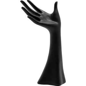 Kare Design, Schmuckaufbewahrung Hand schwarz 10x20, Schmuckaufbewahrung Hand schwarz 10x20