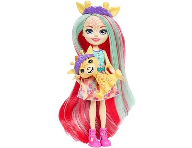 Mattel, Enchantimals Giraffe Deluxe, Puppe, Enchantimals Anziehpuppe »Giraffe Deluxe D«