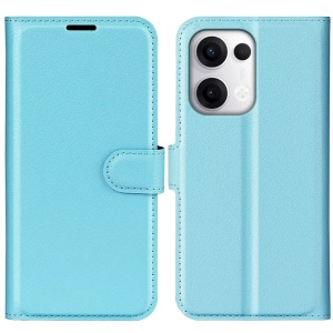 Cover-Discount, Cover-Discount - OPPO Reno13 Leder Etui Hülle, Blau
