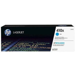 Hp, HP 410X Toner cyan 5000 Seiten (Cf411X), Hewlett Packard Toner, blau, No.410X, CF411X, (5'000 Seiten)