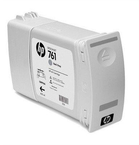 Hp, HP 761 - Tintenpatrone, Hewlett Packard Tintenpatrone, dunkel-grau, No.761, CM996A, (400 ml)