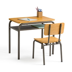 LA REDOUTE INTERIEURS, Schreibtisch und Stuhl ''Buton'' im Vintage-Style, 