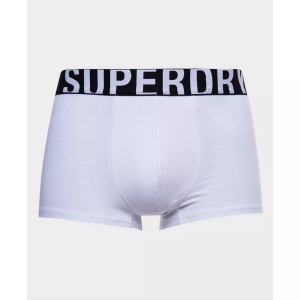 SUPERDRY, Superdry Boxer »TRUNK DUAL LOGO DOUBLE PACK«, (Packung, 2er-Pack), 
